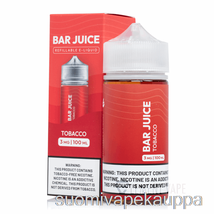 Vape Nesteet Tupakka - Patukkamehu - 100ml 0mg